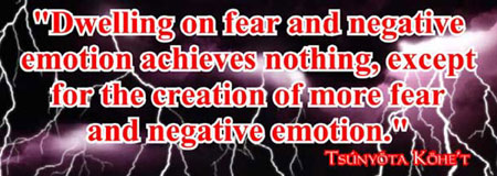 Dwelling on fear creates more fear
